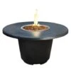American Fyre Designs Cosmopolitan Round Gas Firetable -Fire Pits Shop american fyre designs cosmopolitan round firetable 40