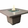 American Fyre Designs Cosmopolitan Square Dining Gas Fire Table -Fire Pits Shop american fyre designs cosmopolitan square dining fire table 52