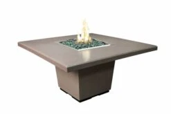 American Fyre Designs Cosmopolitan Square Dining Gas Fire Table