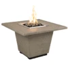 American Fyre Designs Cosmopolitan Square Gas Fire Table -Fire Pits Shop american fyre designs cosmopolitan square fire table 37