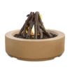 American Fyre Designs Louvre Round Gas Fire Pit -Fire Pits Shop american fyre designs louvre round fire pit 48
