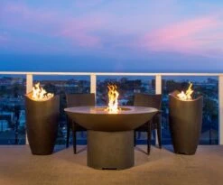 American Fyre Designs Wave Gas Urn -Fire Pits Shop american fyre designs wave gas urn 19