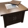 AZ Patio Heaters 38 Inch Outdoor Square Propane Fire Table -Fire Pits Shop az patio heaters 38 inch outdoor square propane fire table 44