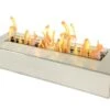 Bio Flame 24' Ethanol Fuel Burner With 8 L Capacity And Insulated Bottom Tray -Fire Pits Shop bio flame 24 gel fuel burner with 8 l capacity and insulated bottom tray 71