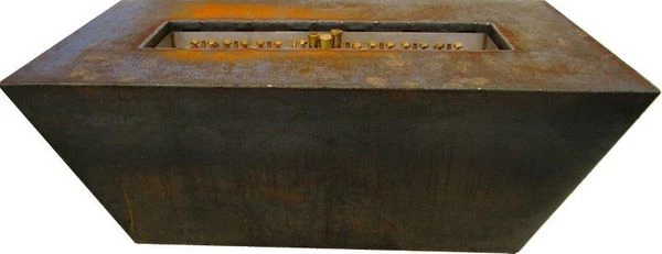 Bobe Water And Fire 60 Inch Rectangular Gas Fire Table - Manual Ignition 3 Bobe Water And Fire 60 Inch Rectangular Gas Fire Table - Manual Ignition