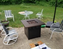 Endless Summer Donovan Propane Fire Pit With DualHeat Technology -Fire Pits Shop endless summer donovan propane fire pit with dualheat technology 76