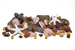 Enhance A Fire Nautical Luxury Mixed Media Fireplace Jewelry Set