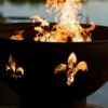Fire Pit Art Fleur De Lis Gas Fire Pit -Fire Pits Shop fire pit art fleur de lis gas fire pit 54