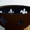 Fire Pit Art Fleur De Lis Gas Fire Pit - Electronic Ignition 2 Fire Pit Art Fleur De Lis Gas Fire Pit - Electronic Ignition -Fire Pits Shop fire pit art fleur de lis gas fire pit electronic ignition 54