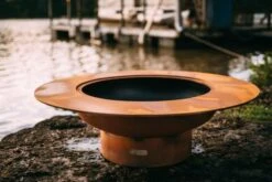 Fire Pit Art Magnum Fire Pit With Lid - Match Lit