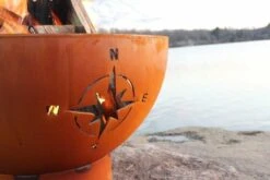 Fire Pit Art Navigator Fire Pit - Match Lit