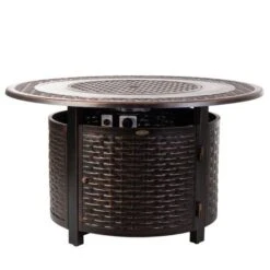 Fire Sense 44' Bellante Woven Propane Gas Fire Pit