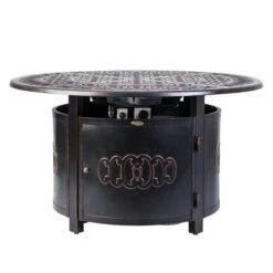 Fire Sense 45' Dynasty Round Propane Gas Fire Pit