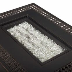 Fire Sense Perkins Rectangular Propane Fire Pit 11 Fire Sense Perkins Rectangular Propane Fire Pit -Fire Pits Shop fire sense perkins rectangular propane fire pit 61 1