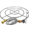 Firegear 18' Single Ring Stainless Steel Burner -Fire Pits Shop firegear 18 single ring stainless steel burner 39