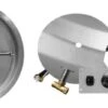Firegear 29 Inch Stainless Steel Round Drop-In Burner Kit - AWS Ignition
