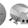 Firegear 34 Inch Flat Stainless Steel Round Burner Kit - AWS Ignition