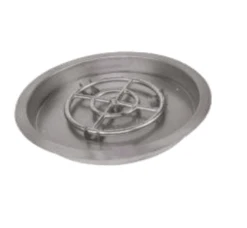 Grand Canyon 31 Inch Round Drop-In Pan With 24 Inch Gas Burner
