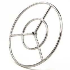 Grand Canyon 6 Inch 3-Spoke Stainless Steel Gas Fire Ring Kit