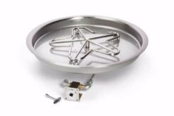 Hearth Products Controls 14 Inch Match Lit Flat Round Gas Fire Pit Insert