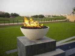 Hearth Products Controls 18' Round Electronic Ignition Gas Fire Pit Insert And 12' Penta Burner - 24 Volt -Fire Pits Shop hearth products controls 18 round electronic ignition gas fire pit insert and 12 penta burner 24 volt 182