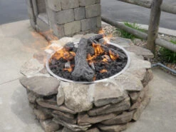 Hearth Products Controls 25' Fire Pit Insert With 18' Penta Burner - Match Lit -Fire Pits Shop hearth products controls 25 fire pit insert with 18 penta burner match lit 200