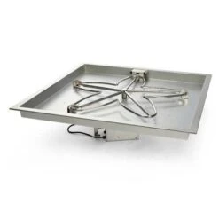 Hearth Products Controls 30 Inch Square Gas Fire Pit Insert With Electronic Ignition - 24VAC