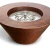 Hearth Products Controls 32 Inch Round Mesa Fire Bowl - Electronic Ignition - 120VAC -Fire Pits Shop hearth products controls 32 round mesa fire bowl electronic ignition 120vac 49