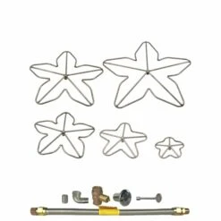 Hearth Products Controls 36' Fire Pit Kit With Penta Burner - Match Lit -Fire Pits Shop hearth products controls 36 fire pit kit with penta burner match lit 61