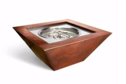 Hearth Products Controls 36 Inch Square Sierra Fire Bowl - Electronic Ignition - 24VAC