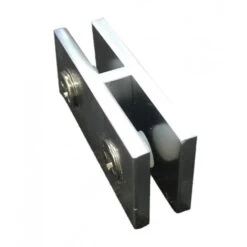 Hearth Products Controls Chrome Straight Clip For Square And Linear Glass Wind Guard Extensions