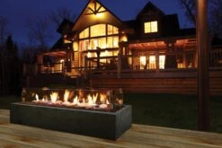 Kingsman 48 Inch Barbara Jean Collection Outdoor Linear Fireplace Burner With Millivolt Controls -Fire Pits Shop kingsman 48 inch barbara jean collection outdoor linear fireplace burner with millivolt controls 71