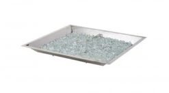 Outdoor Greatroom Company 42 Inch Square Crystal Fire Plus Gas Burner Kit - Electronic