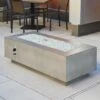 Outdoor Greatroom Company 54 Inch Cove Linear Gas Fire Table -Fire Pits Shop outdoor greatroom company 54 inch cove linear gas fire table 45
