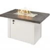 Outdoor Greatroom Company Stone Grey Havenwood Rectangular Gas Fire Pit Table
