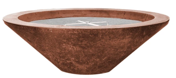 Prism Hardscapes Embarcadero Pedestal Fire Bowl 3 Prism Hardscapes Embarcadero Pedestal Fire Bowl