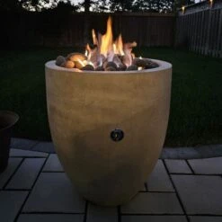 Prism Hardscapes Pentola 3 Propane Fire Pedestal -Fire Pits Shop prism hardscapes pentola 3 propane fire pedestal 104