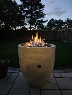 Prism Hardscapes Pentola 3 Propane Fire Pedestal -Fire Pits Shop prism hardscapes pentola 3 propane fire pedestal 108