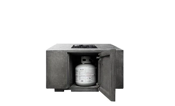 Prism Hardscapes Porto 68 Enclosed Propane Fire Table