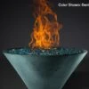 Slick Rock Concrete 29 Inch Ridgeline Conical Fire Bowl 2 Slick Rock Concrete 29 Inch Ridgeline Conical Fire Bowl -Fire Pits Shop slick rock concrete 29 inch ridgeline conical fire bowl 71