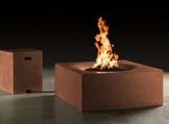 Slick Rock Concrete 36 Inch Horizon Fire Table - Electronic Ignition