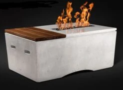 Slick Rock Concrete 48 Inch Oasis Fire Table