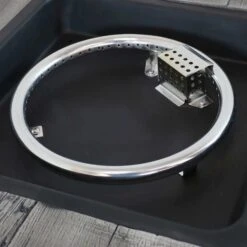 Sunnydaze 20 Inch Cast Stone And Weathered Wood Propane Fire Pit Table - Manual Ignition -Fire Pits Shop sunnydaze 20 inch cast stone and weathered wood propane fire pit table manual ignition 68