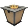 Sunnydaze 28 Inch Reykir Propane Fire Pit Table - Manual Ignition -Fire Pits Shop sunnydaze 28 inch reykir propane fire pit table manual ignition 59