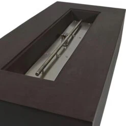 Sunnydaze 56 Inch Modern Rectangular Propane Fire Pit Table - Manual Ignition -Fire Pits Shop sunnydaze 56 inch modern rectangular propane fire pit table manual ignition 72