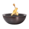 The Outdoor Plus 27 Inch Sedona Hammered Copper Gas Fire Bowl 1 The Outdoor Plus 27 Inch Sedona Hammered Copper Gas Fire Bowl -Fire Pits Shop the outdoor plus 27 inch sedona hammered copper gas fire bowl 67