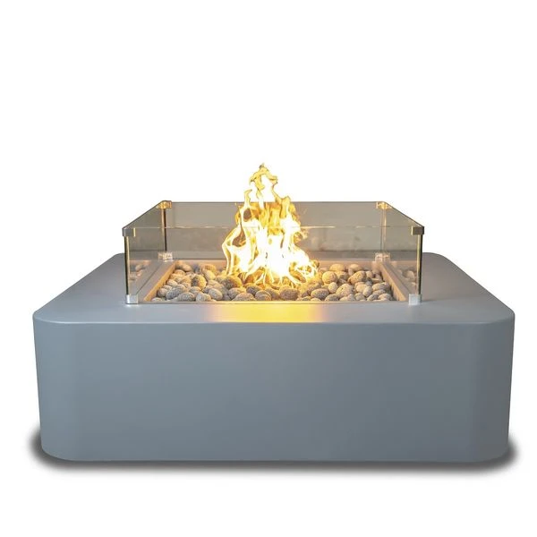 The Outdoor Plus 36 Inch Bayside Powder Coated Metal Gas Fire Pit 3 The Outdoor Plus 36 Inch Bayside Powder Coated Metal Gas Fire Pit