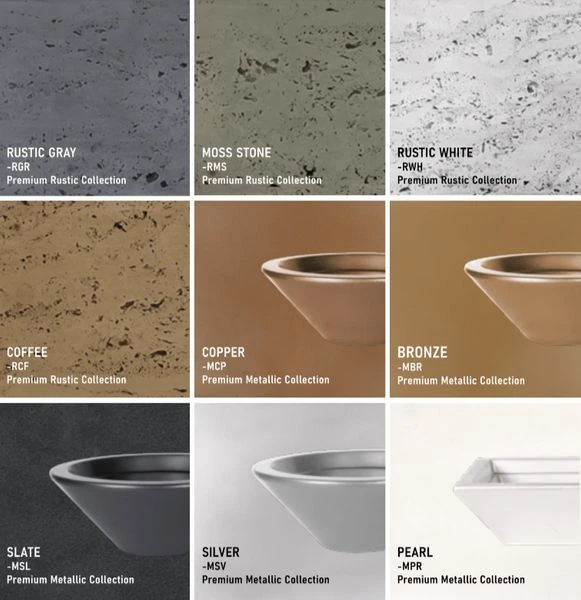 The Outdoor Plus 42 Inch Florence Low-Profile Concrete Fire Pit - 12V Electronic Ignition 5 The Outdoor Plus 42 Inch Florence Low-Profile Concrete Fire Pit - 12V Electronic Ignition - Image 3