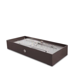 The Outdoor Plus 60 Inch Astoria Powder Coat Steel Gas Fire Pit