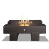 The Outdoor Plus 60 Inch Palo Powder Coat Steel Gas Fire Pit